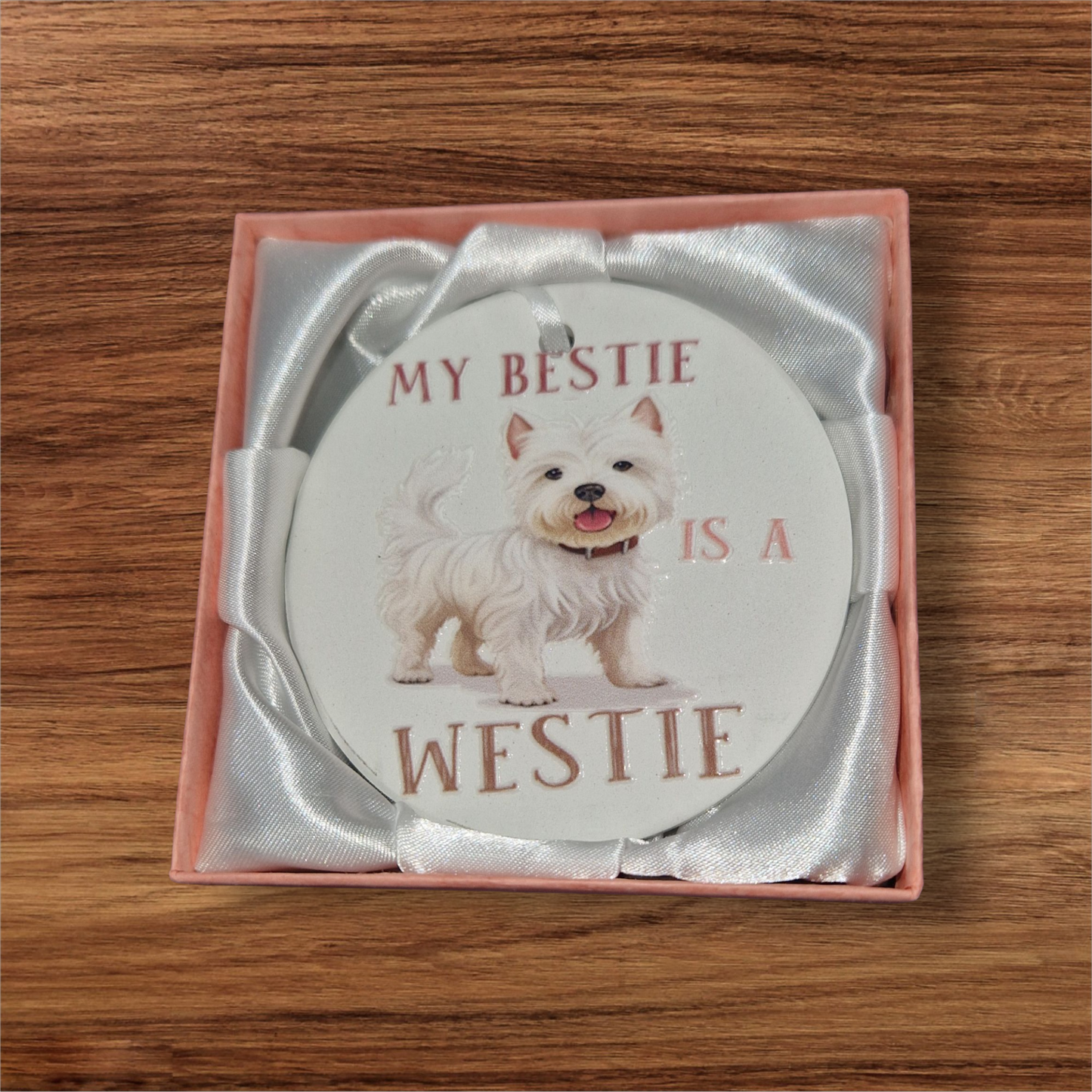 West Highland Terrier Ceramic Ornament