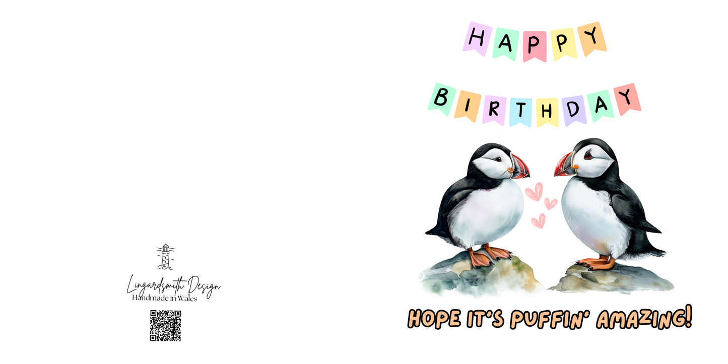 Puffin Amazing - Birthday Card